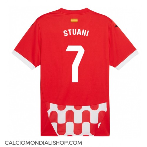 Maglie da calcio Girona Cristhian Stuani #7 Prima Maglia 2024-25 Manica Corta